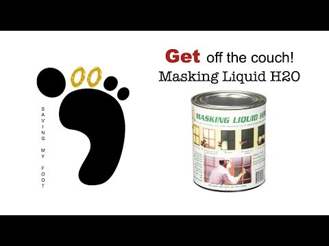 Using Masking Liquid H2O