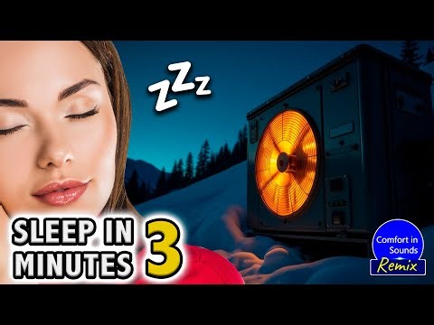 Sleep Sound White Noise Machine | Fall Asleep with Green Noise & Heater Sound | 10 Hours