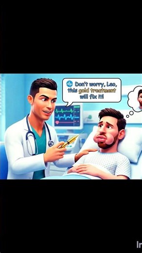 # ronaldo and messi animated video