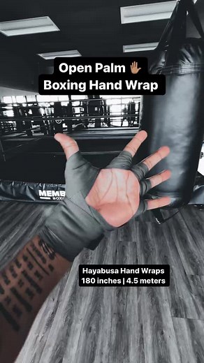 Tutorial open palm boxing handwrap #handwrap #muaythai #mma #boxing #kickboxing