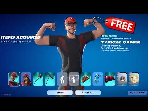 How to Get TYPICAL GAMER for FREE in Fortnite!
