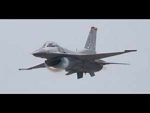 [4K]衝撃の音速超え!? 岩国FSDでF16大暴れ デモフライト Iwakuni MCAS