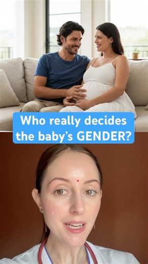 Who REALLY Decides a Baby’s Gender? #shorts