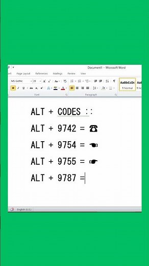 Wordpad tricks you haven't tried [ symbols code ]