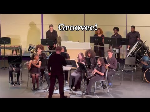 Groovee!, A G Minor Groove for Concert Band, by Richard L. Saucedo