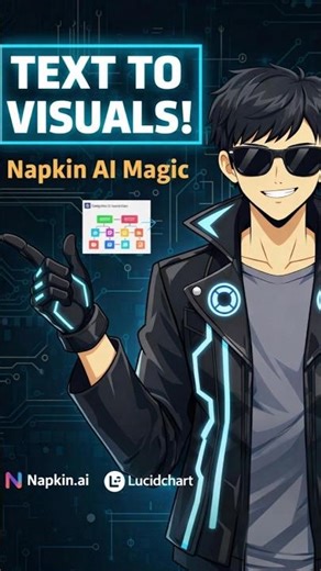 Napkin AI Tutorial 🤯 | Turn Boring Text into Stunning Visuals in Seconds