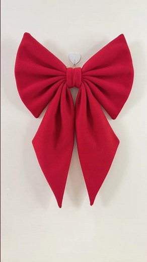 Christmas decoration bows #christmas #sewing #handmade #diy #shorts
