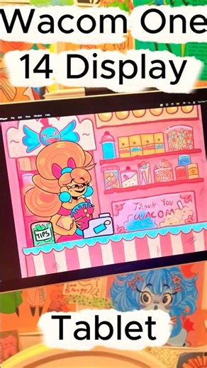 This Wacom One 14 has changed my animation process for good 🤯 ‪@wacom‬ #wacom #animation #tech