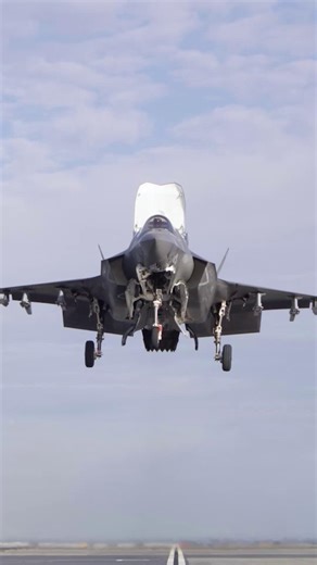 Wheels down, weekend on. 🛬🎯 The F-35 lands with precision—and your weekend just got cleared for arrival. | F-35 Lightning II