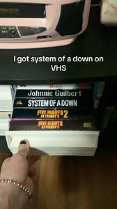 JT Jasinski on Instagram: "Need to add to the  collection . . . . . . . . . . #vhs #vhscollector #vhscollection #vhstape #vhstapes #systemofadown #systemofadownfans #systemofdown #systemofadownfan #systemofadownband"