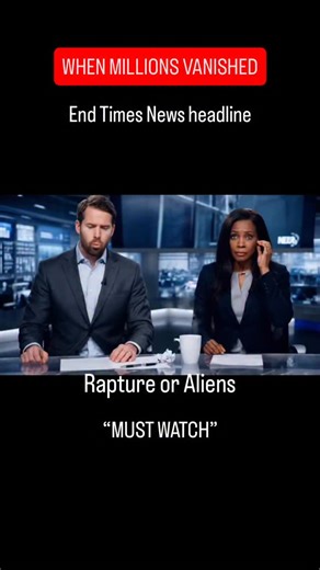 7.8K views · 4.3K reactions | When MILLIONS vanished ! The news headlines is The RAPTURE or Aliens? End times prophecy unfolds #prophecy #christianity #rapture #alien #ai #endtimesprophecy #jesus #fyp #foryou | Prophecy Unfolding | Facebook