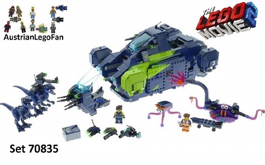 乐高 大电影2系列 70835 雷克斯的Rexplorer飞船-乐高速拼