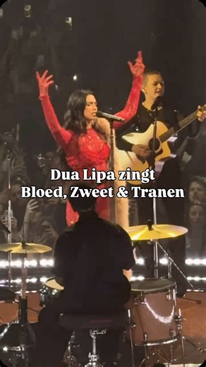 1.2K views · 12K reactions | Hazes is en blijft de basis ❤️ Dua Lipa zingt de klassieker ‘Bloed, Zweet & Tranen’ live in de Ziggo Dome  #HollandZingtHazes #HazesisdeBasis #DuaLipa #BloedZweetenTranen | Holland Zingt Hazes | Facebook