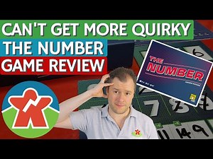 The Number - Board Game Review - Can't Get More Quirky Than This