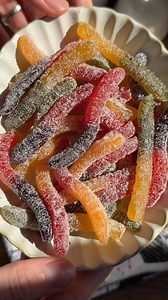 1M views · 12K reactions | Homemade Sour Gummy Worms for Better Than Store-Bought: Halloween Edition! 缾 (made with real fruit!!) #halloween #halloweencandy | Crowded Kitchen | Facebook