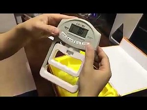 Hand Grip Digital Dynamometer Device Strength Measurement