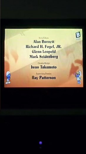 the smurfs end credits