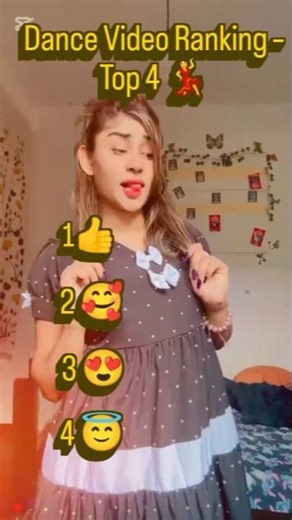 Dance Video Ranking – Top 4 💃 #love #danceevents #funny #groupshow #girls
