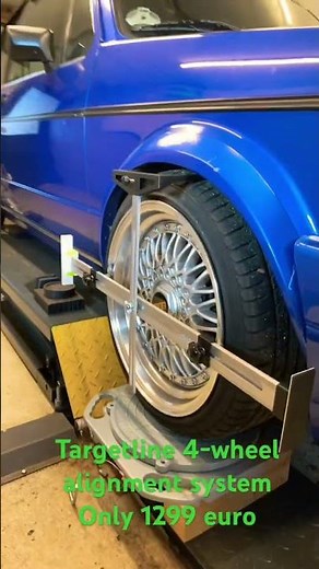 4 - wheel laser alignment system