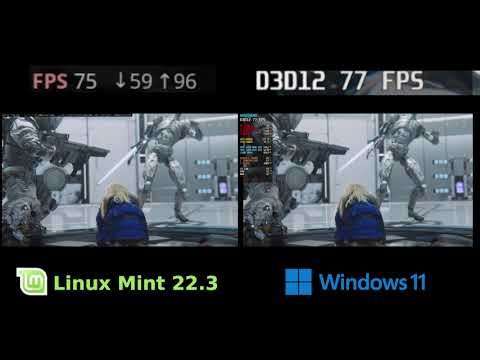 Pragmata | Linux Vs Windows | Side by Side (RX 6700 XT)
