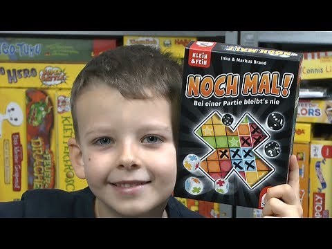 Noch mal! (Schmidt) - ab 8 Jahre - Roll & Write Spiel welches süchtig macht!