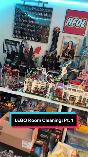 LEGO Room Cleaning Vlog: New Year, New Me