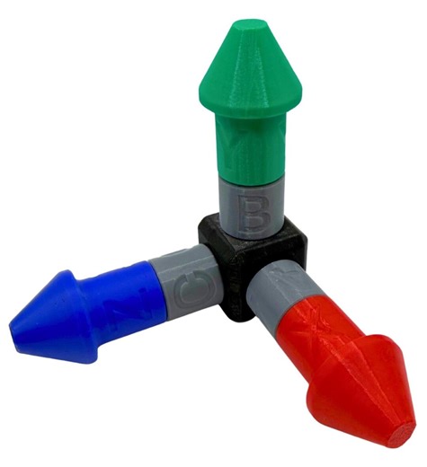 Cartesian Coordinate System Training Tool, XYZ CNC Teaching Model - Etsy