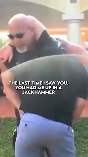 Goldberg Gave Me The Jackhammer! #wwe #wrestling #Goldberg | Bill Goldberg