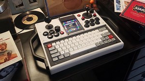 Dual Joystick Retro Cyberdeck #piday #raspberrypi @Raspberry_Pi