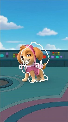 Pups Outline Trend! #short