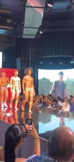 Diverse Male Model Swimwear Fashion Show Highlights
