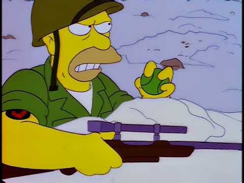 Simpsons - They'll Never Save Your Brain, Hitler (from "Curse of the Flying Hellfish")