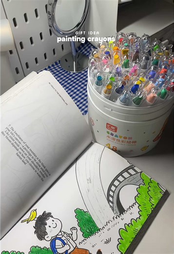 Creative Gift Ideas Using Painting Crayons