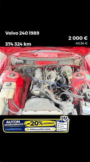 🔴 Volvo 240 1989