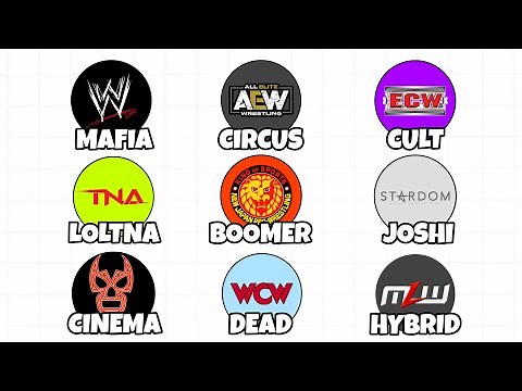 Every Pro Wrestling Company Explained in 11 Minutes