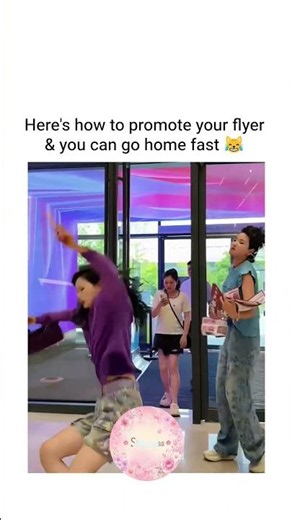 Here's how to promote your flyer & you can go home fast 😹