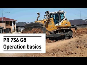 G8 Dozer - Operation basics | Liebherr