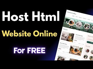 Host Your HTML/CSS Website Online for FREE using Github 🔥