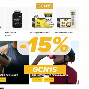 1.6K views · 21 reactions | New partner announcement! We're pleased to welcome @scienceinsport as our Nutrition Partner at GCN. To celebrate, we're giving you all 15% off at their website - use the code GCN15 at checkout. Happy days! #GCN #SportsNutrition #Nutrition | Global Cycling Network | Facebook