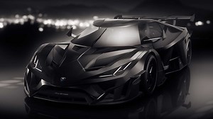 Alieno Unum, Hypercar Bertenaga Air Thruster di Luar Akal Sehat