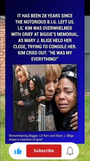 Was My Everything" – Lil' Kim's Emotional Breakdown at Biggie's Memorial 😢🔥