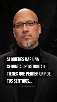 Si quieres dar una segunda oportunidad, tienes que perder unp de tus sentidos...