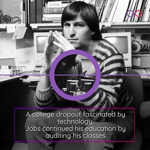 A genius who revolutionised technology with his creativity, Steve...