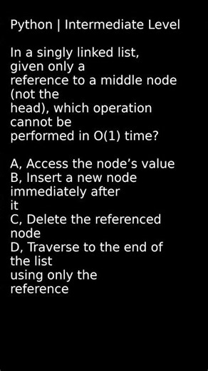 Singly Linked List Challenges O(1) Limitations #debugging #programming #codepractice