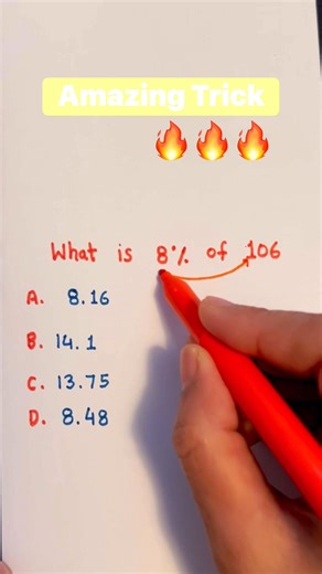 Amazing Percentage Trick #maths #mathematics #mathskills | ABC Tube TV-Learn Free Abacus