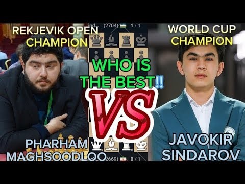 World champion Javokir sindarov vs Smart player Pharham Magaoodloo FREESTYLE CHESS GRAND SLAM 2025