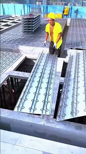 Fast Concrete Floor Slab Installation with Steel Deck