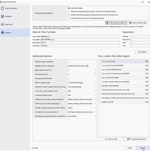 How to Import Product Variations from CSV file with Store Manager for WooCommerce by eMagicOne