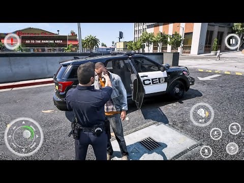 US Police Officer Simulator 3d-Police Sim Police Car Game