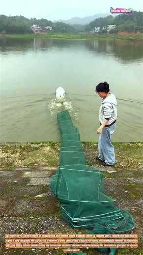The Art of Remote-Controlled Net Deployment for Aquatic Harvesting
